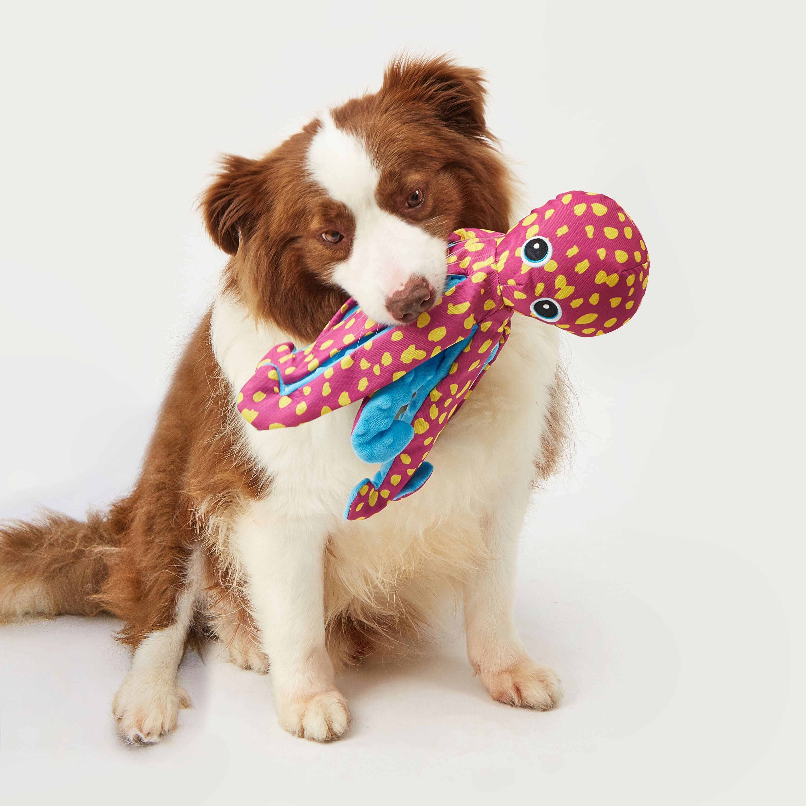 FOFOS | Peluche Resistente  Pulpo (Rosa) - Para Perro, , large Imagen numero 3