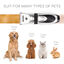 Cortapelos para Perros Profecional Mascotas Set Mquina Cortar Pelo Sin cable y Recargable para Mascotas Pequeas Medianas y Grande Plateado, , large indicador imagen numero 2