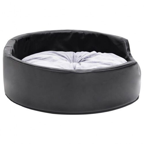 VidaXL Cama Color Negro y Gris Con Coj&iacute;n para perros y gatos, , large Imagen numero 9