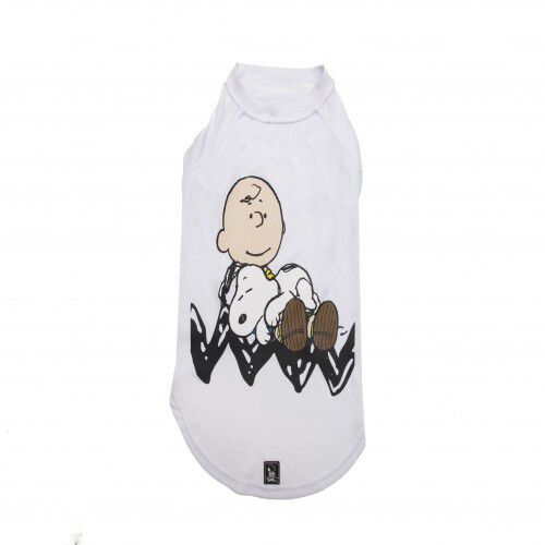 Camiseta para perros Zooz Pets Snoopy color Blanco, , large Imagen numero 1