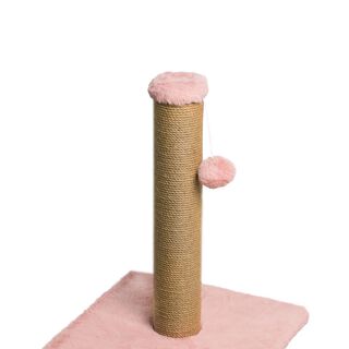 Wuapo Rascador con Poste Rosa para gatos