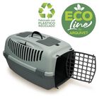 Arquivet ecoline transportín de plástico reciclado gris para mascotas, , large image number null