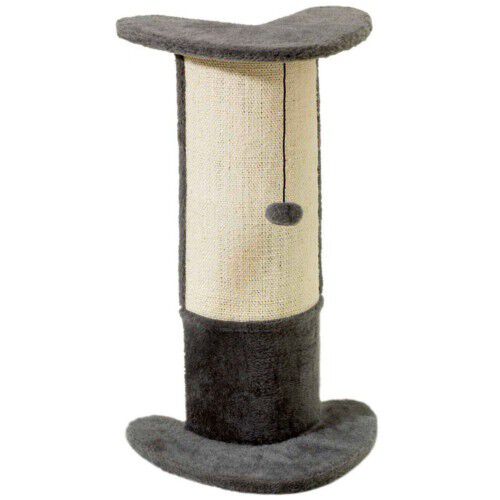 TK-Pet Napo rascador gato esquina de sisal en gris Imagen numero 1