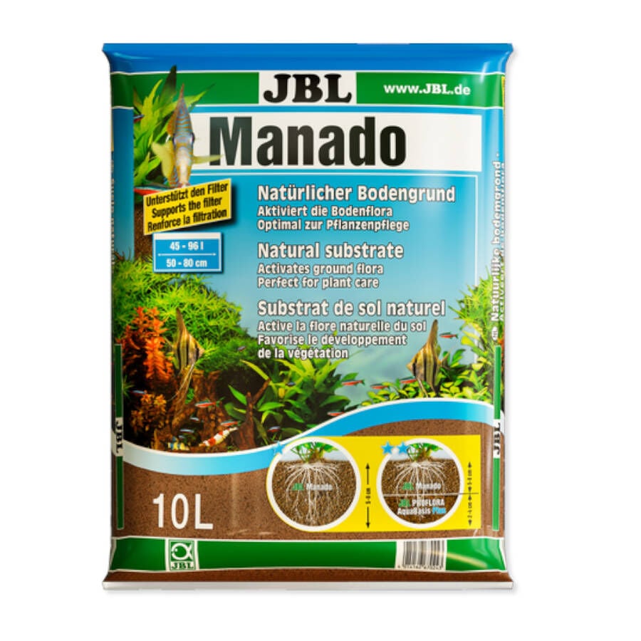 JBL Manado Sustrato natural para acuarios de agua dulce