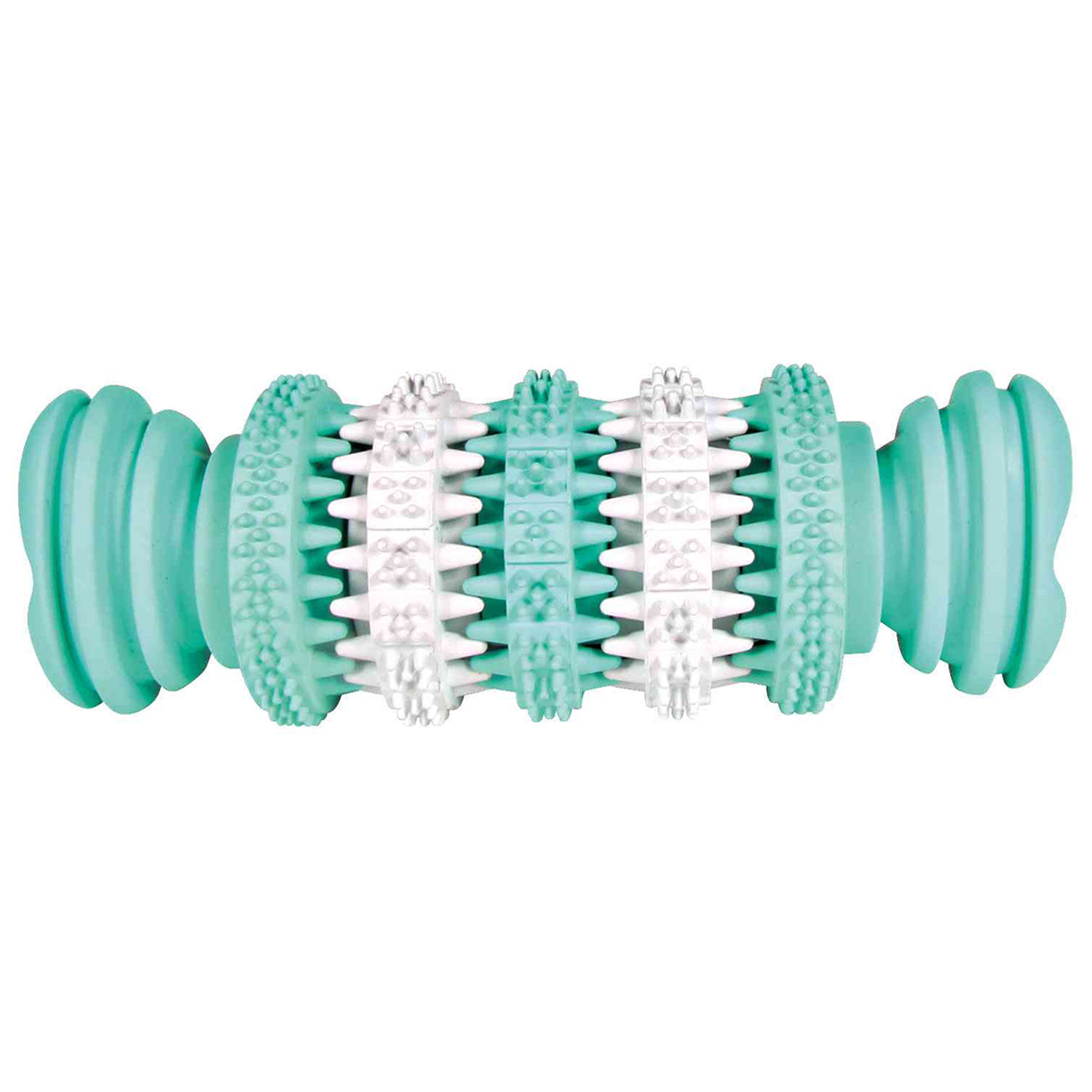 TRIXIE Hueso Denta Fun para Perros con Sabor Menta Caucho Natural 15 cm, , large Imagen numero 1