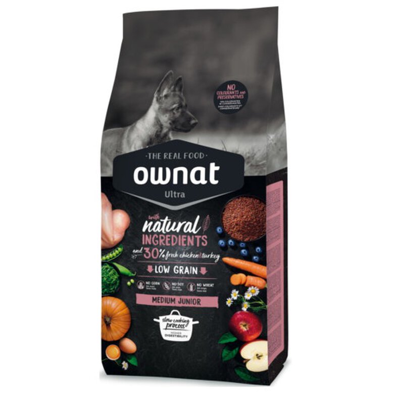 Ownat Ultra Medium Junior pienso para cachorros image number null