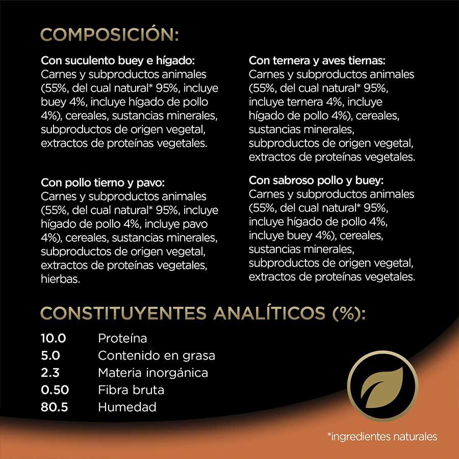 4 tarrinas x 150 g Cesar Selecci&oacute;n Clasicos Tarrina en Pat&eacute; para Perros , , large Imagen numero 3