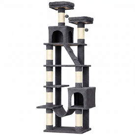 PawHut &Aacute;rbol para gato Gris Oscuro