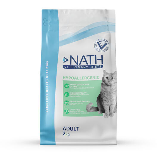 Nath Veterinary Diets Hypoallergenic Adult pienso para gatos, , large image number null