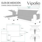 Vipalia cubre sofás círculos beige para mascotas, , large image number null