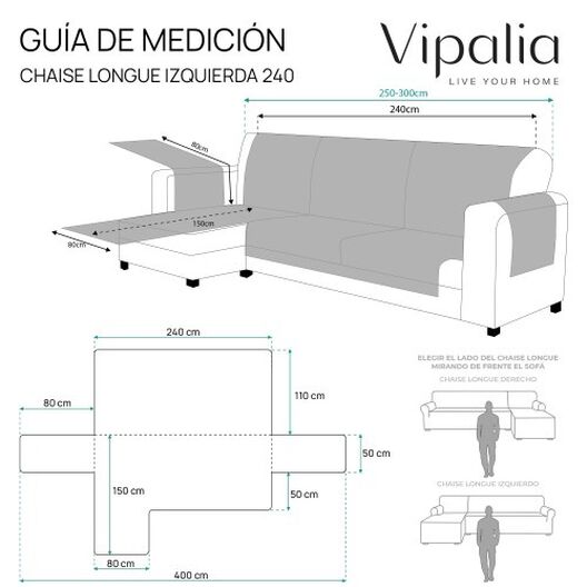 Vipalia cubre sofás círculos beige para mascotas, , large image number null