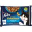 4 sobres x 85 g Felix Sensations Fest&iacute;n del Mar sobres en gelatina para gatos, , large indicador imagen numero 1