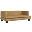 vidaXL Cama para perros de terciopelo marrón 60x40x30 cm, , large indicador imagen numero 6