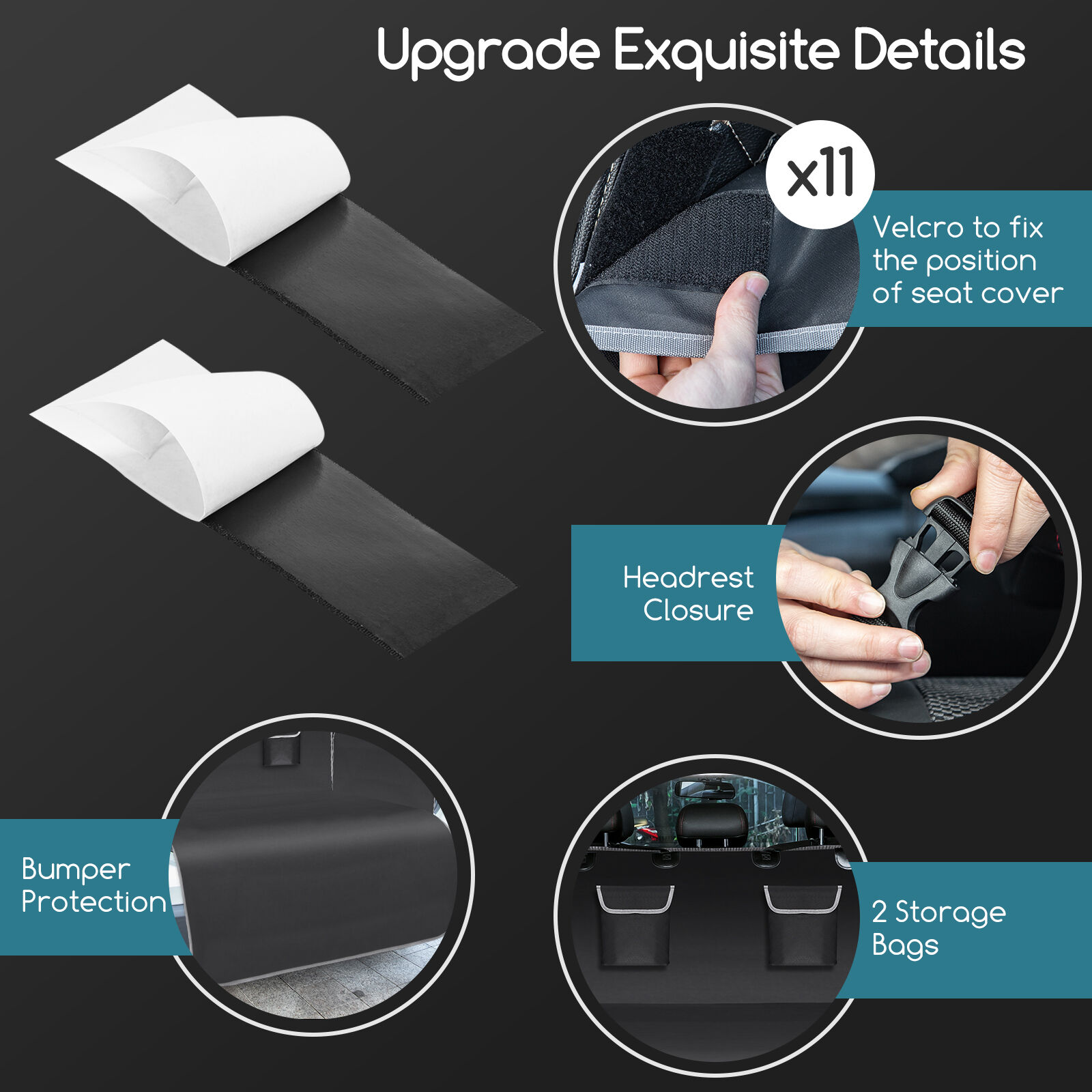 Nobleza Funda Coche Impermeable para Perros thumbnail