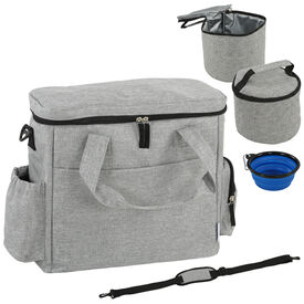 PawHut Bolso de Viaje para Perro Gris Claro