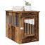 vidaXL Jaula para perros madera ingeniería madera vieja 64,5x80x71 cm, , large indicador imagen numero 7
