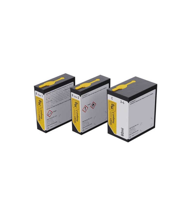 Reef Factory  Smart Tester Mg Reagents Pack para acuario