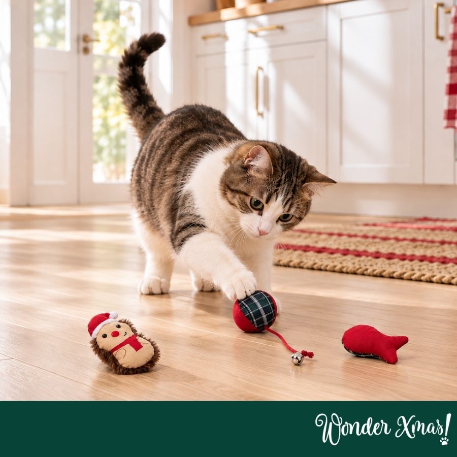 Wonder Christmas Set Erizos Juguete para gatos, , large Imagen numero 2