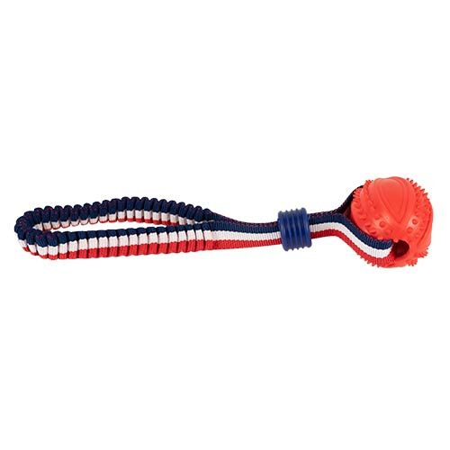 Lanzador el&aacute;stico con pelota LANZADOR PELOTA REDONDA AZUL, , large Imagen numero 2