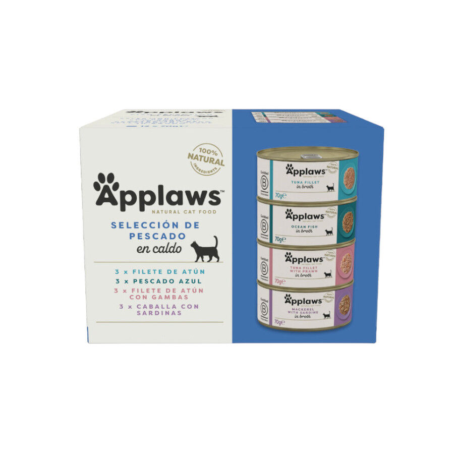 Applaws Fish Collection Lata para gatos thumbnail