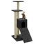 VidaXL Árbol Rascador Con Rampa Gris Oscuro para gatos, , large indicador imagen numero 4