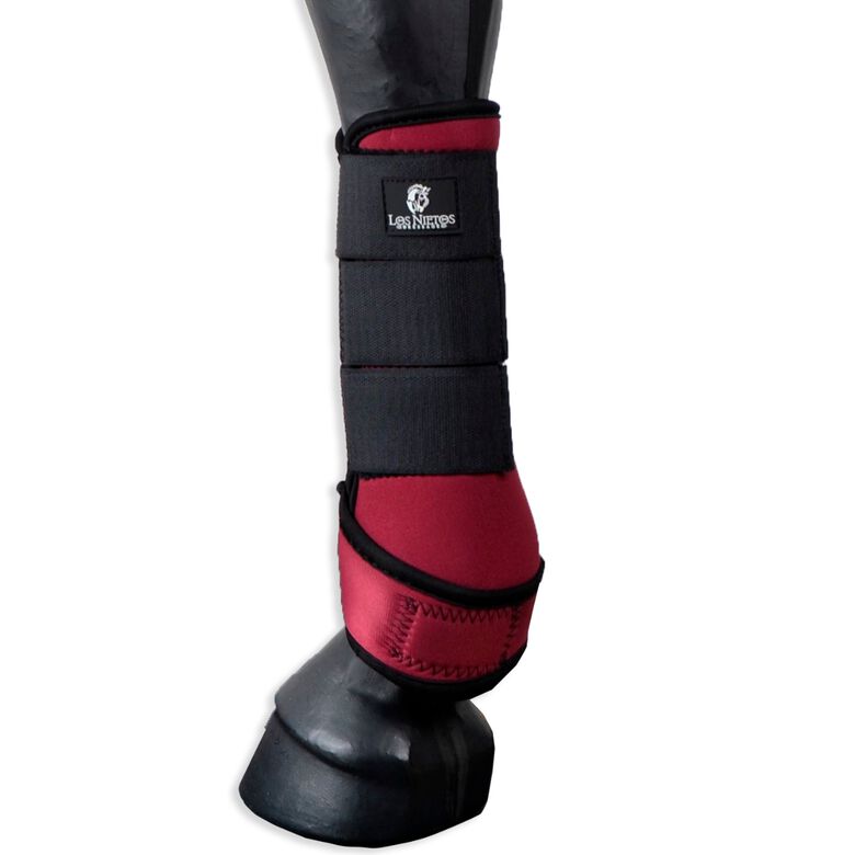 Guarnicioneria Los Nietos Protector Softopren Set De Un Par Color Burdeos Equipamiento Para El Caballo thumbnail