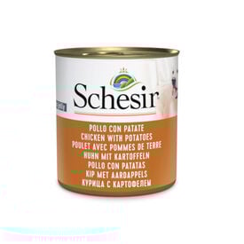 Schesir Adult pollo con patatas lata para perros