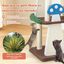 COSTWAY 4 en 1 Árbol para Gatos, Torre Multicapa con 2 Condominios y Plataformas, Postes de Sisal Completamente Envueltos, Tablas para Rascar de Sisal y Bolas Interactivas (69 x 49 x 146), , large indicador imagen numero 4