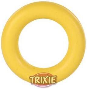 Anillo de caucho natural colores surtidos TRIXIE mordedor y juguete para perros thumbnail