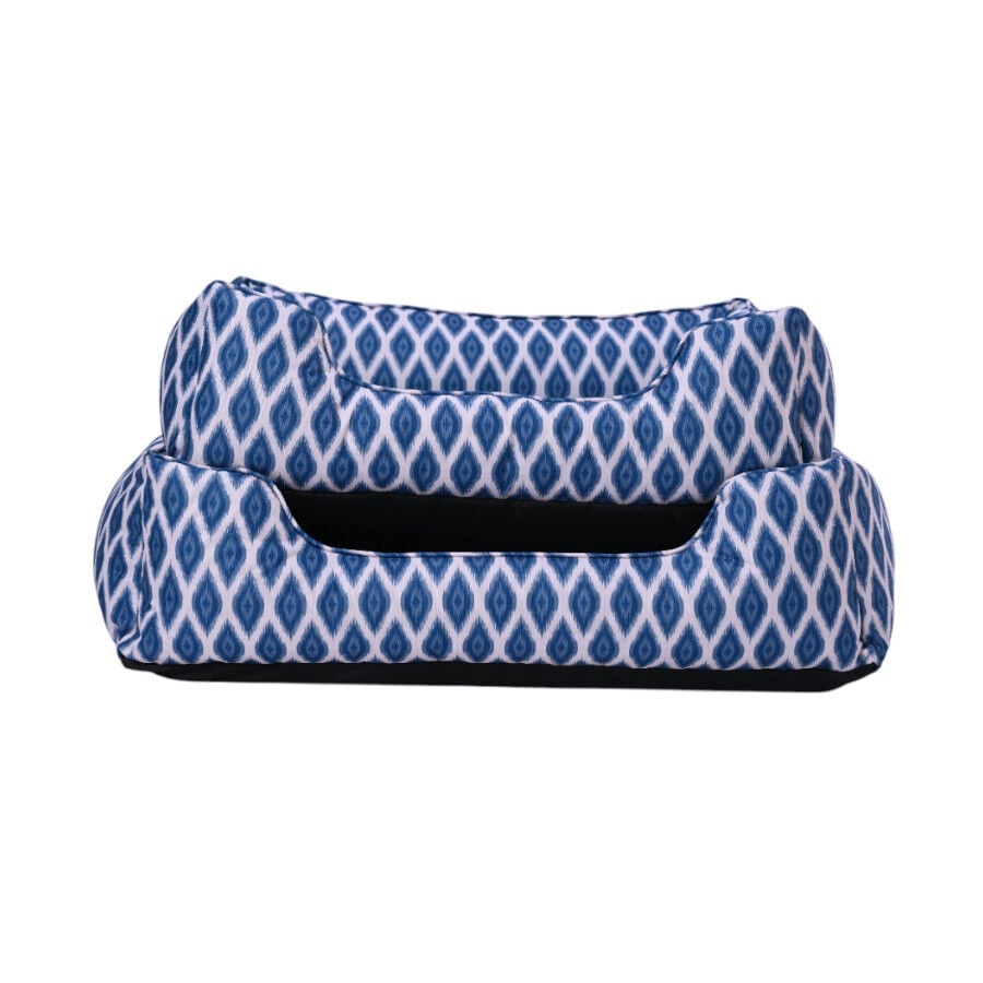 Leeby cama impermeable azul para perros thumbnail