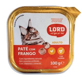 Lord comida húmeda Pollo 100gr para gatos