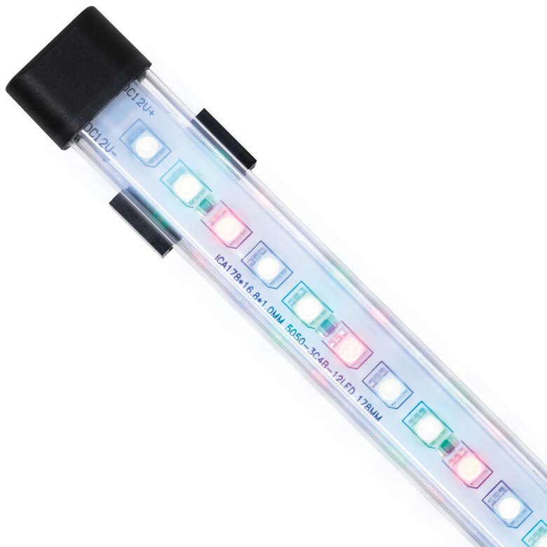 TPTG Tira de LED RGB con carcasa rígida de plástico para acuarios