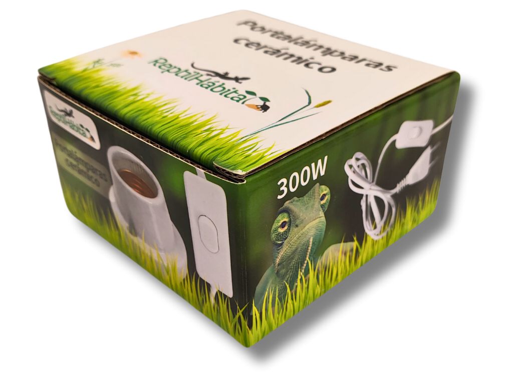 Reptilhábitat Portalámparas Compacto Cerámico para terrario thumbnail