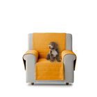 Cubre sillón acolchado reversible color Naranja, , large image number null