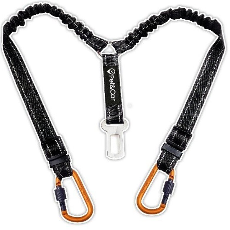 Pet&Car tango cinturón de seguridad de coche negro para perros, , large image number null