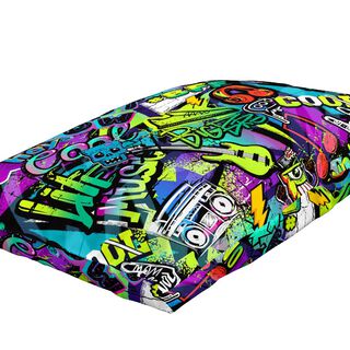 Ohana Cojín Aloha Ohana Cool Graffiti - M para perro