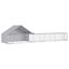 vidaXL Gallinero con techo y patio 2 uds. Plateado Acero Galvanizado de Patio, , large indicador imagen numero 6