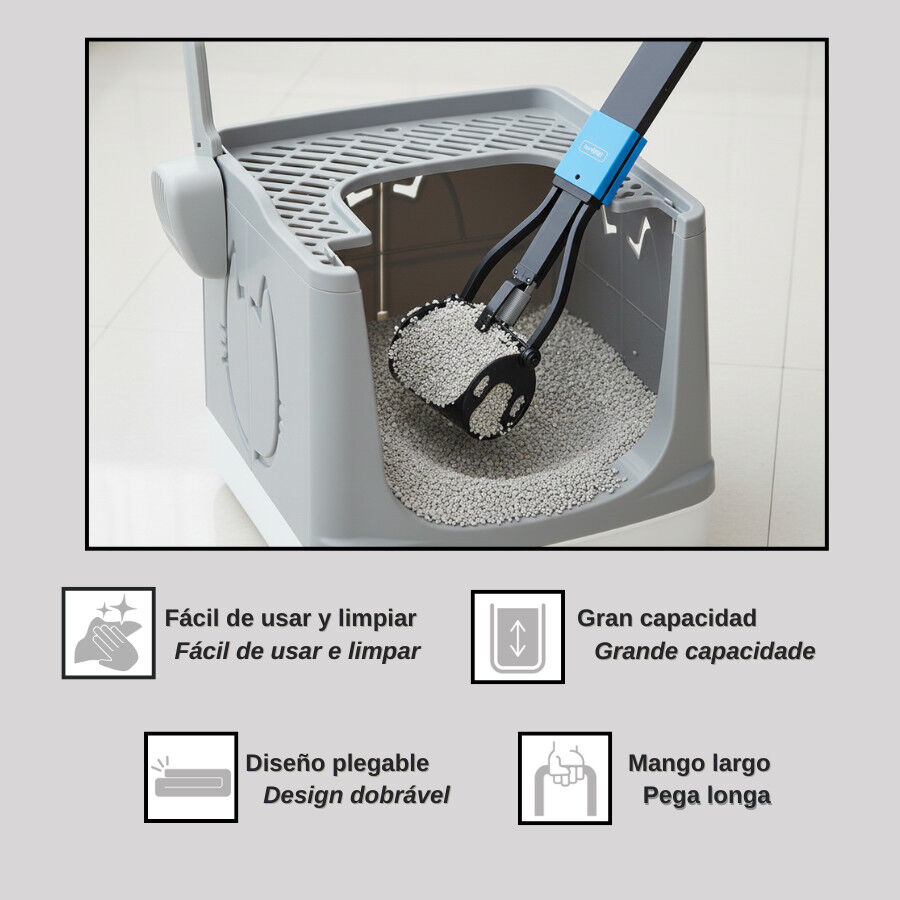 Nice Care Recogedor de Excrementos plegable para perros y gatos, , large Imagen numero 3