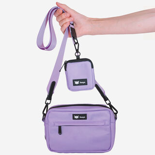Foxys Bolso de paseo Foxymom Lila para perros