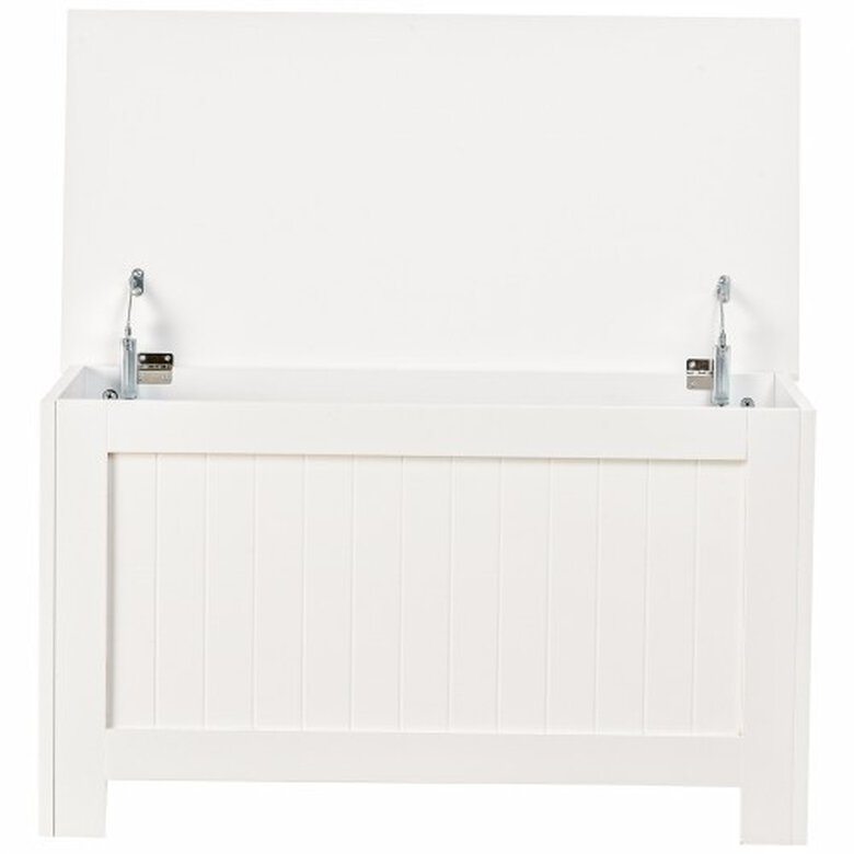 Casillero de madera HomCom color Blanco, , large image number null