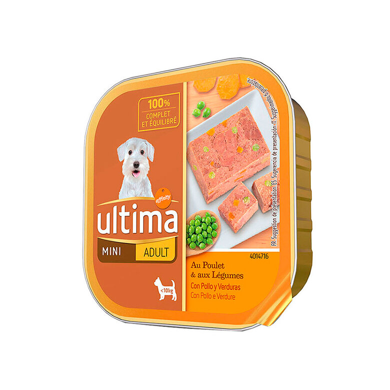 Affinity Ultima Adult Mini Pollo tarrina para perros , , large image number null