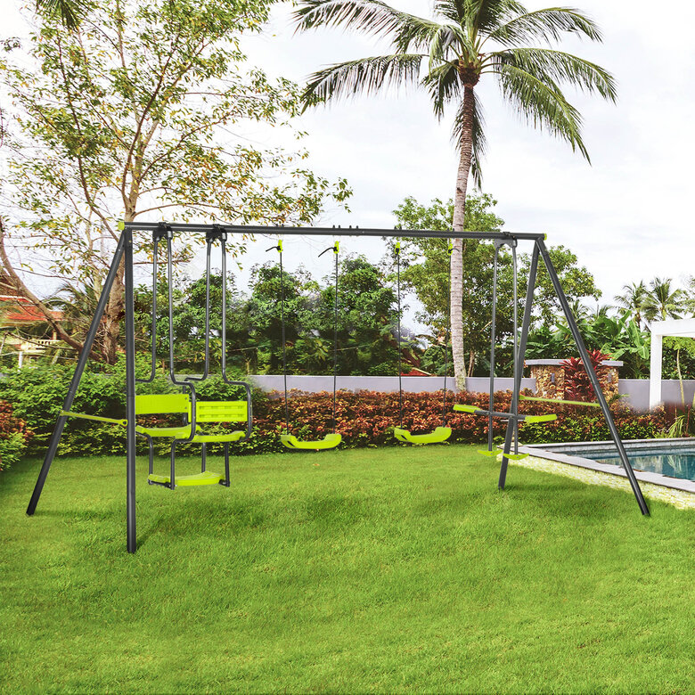 Baloico Jardin Exterior Columpio De Jardu00edn Leroy Merlin