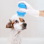 Cepillo con depósito de champú para baño de mascotas, , large image number null