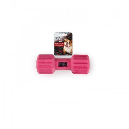 All for paws mighty rex mancuerna de juguete rosa para perros, , large Imagen numero 1