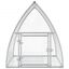 vidaXL Jaula para gallinas acero galvanizado plateado 600x105x120 cm, , large indicador imagen numero 12