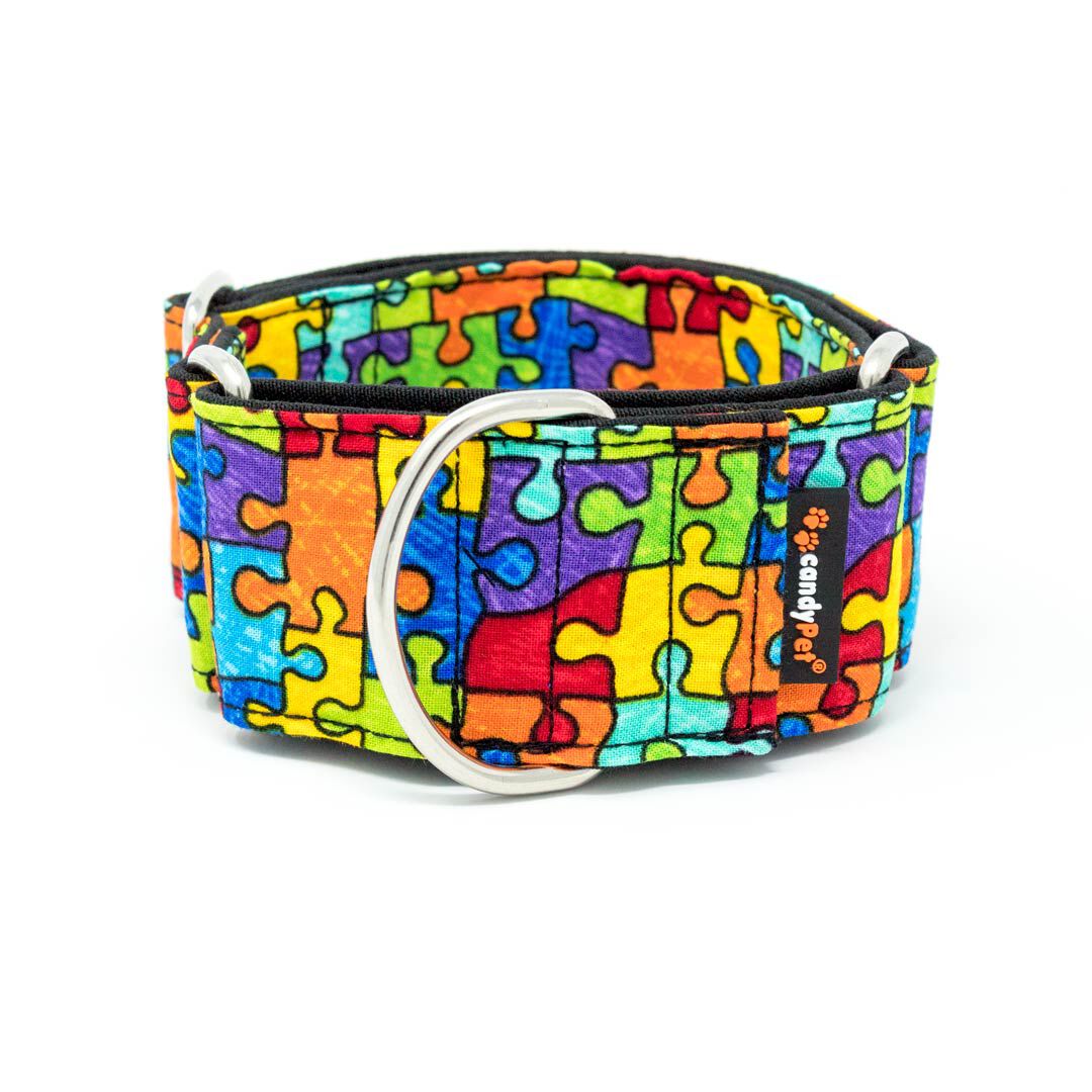 candyPet&reg; Collar Martingale para Perros - Modelo Multicolor, L, , large Imagen numero 1