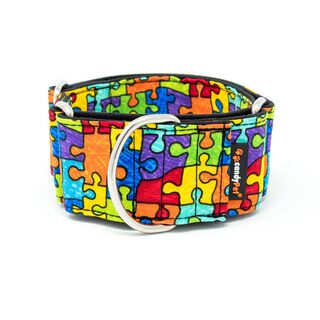 CandyPet Collar Martingale modelo puzle para Perros