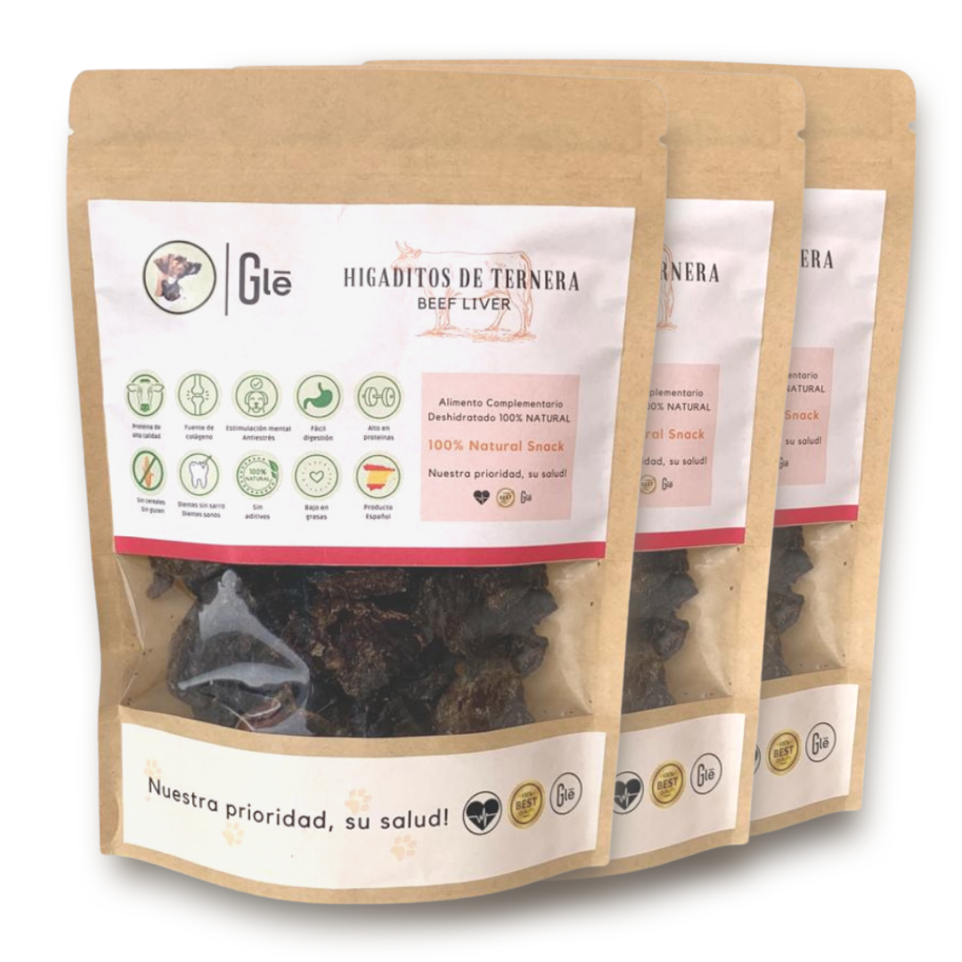 GLE PETS HIGADOS  DESHIDRATADOS, PREMISO NATURALES PARA PERROS, , large Imagen numero 5