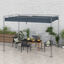 Outsunny Techo de Pérgola Gris Oscuro, , large indicador imagen numero 2