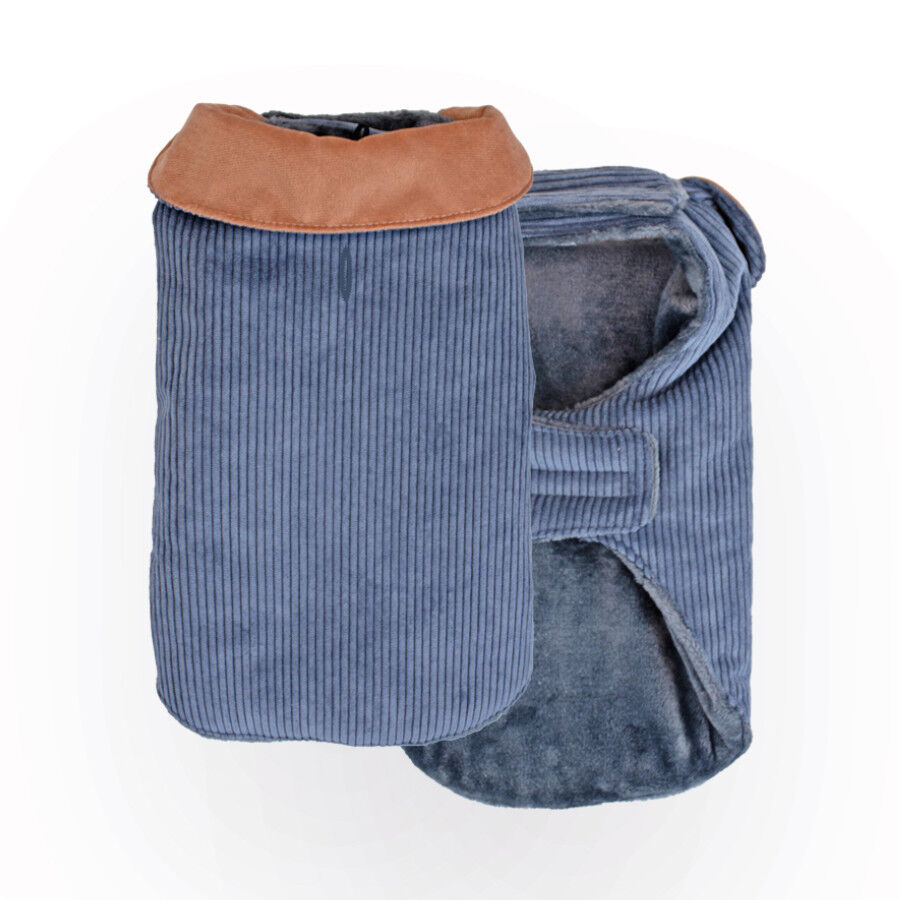 Outech Abrigo Estilo Aviador Rosa y Azul para perros, , large Imagen numero 2